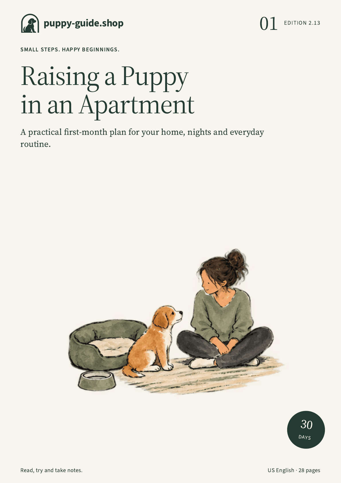 Raising a Puppy in an Apartment