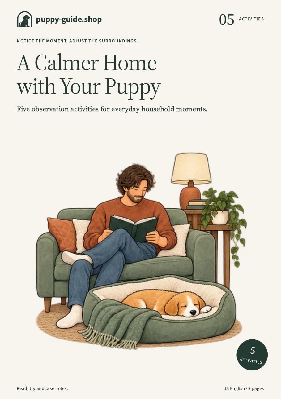 A Calmer Home with Your Puppy