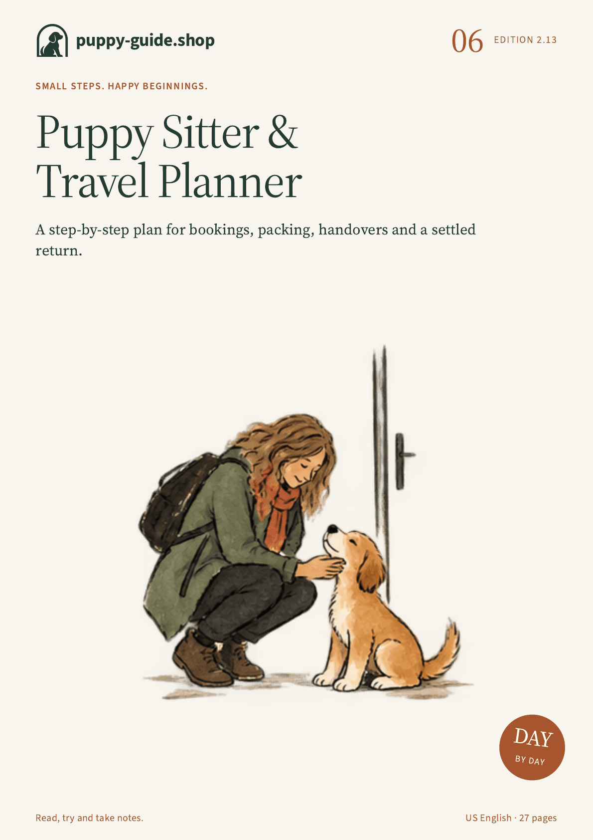 Puppy Sitter & Travel Planner